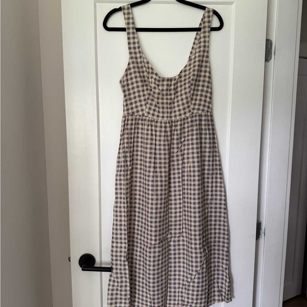 WeWoreWhat Gingham Sleeveless Dress